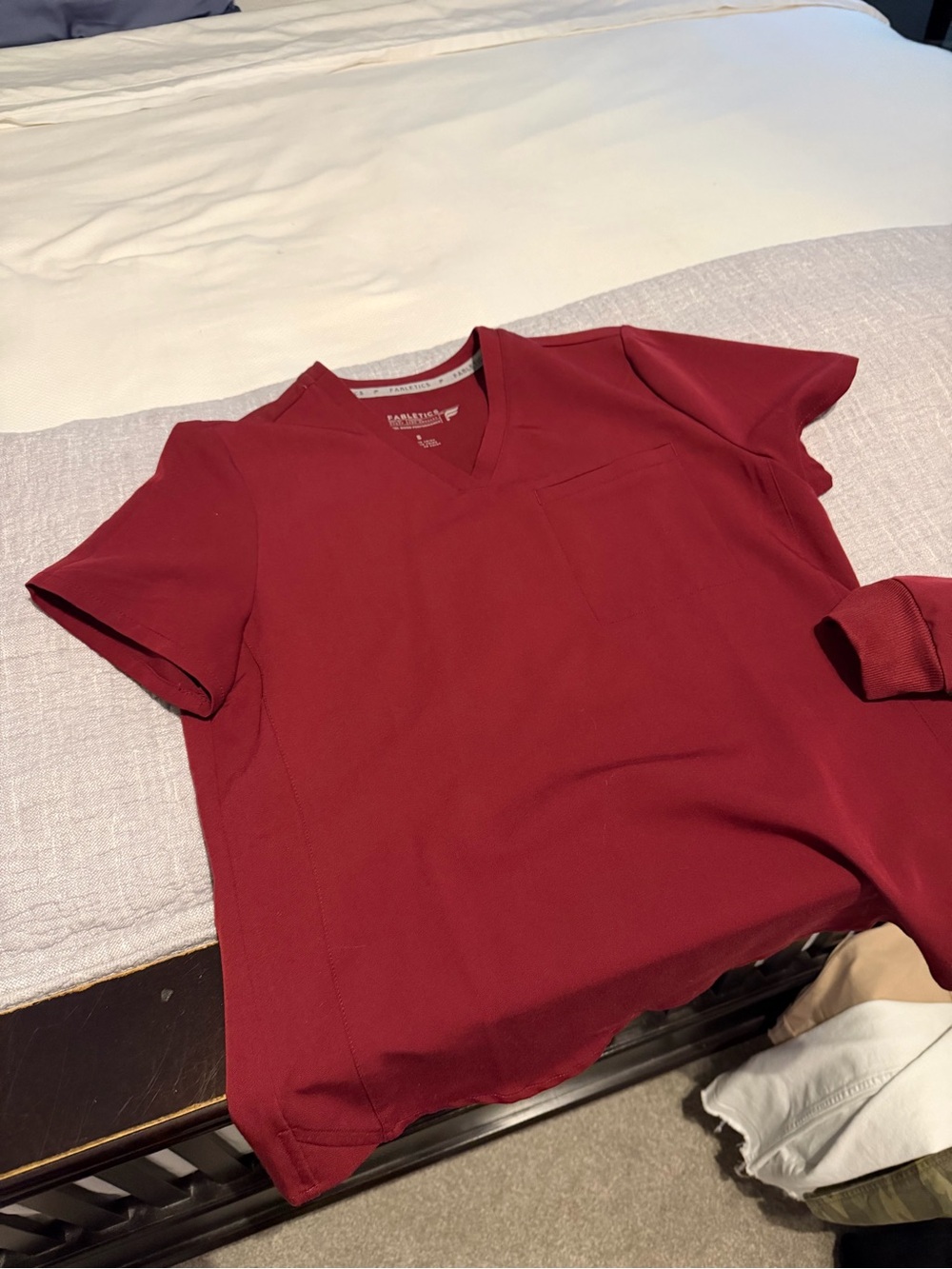 Fabletics jogger scrub set